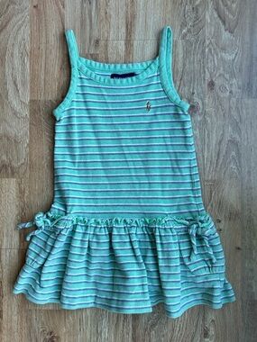 Polo Ralph Lauren Summer Striped Dress Girls Size 5